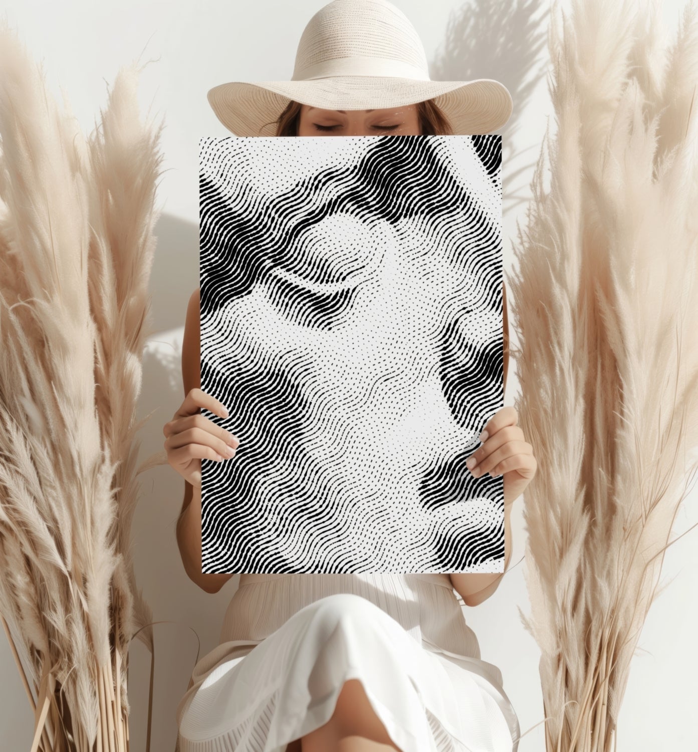 Statue Head Contemporary Aluminum Print