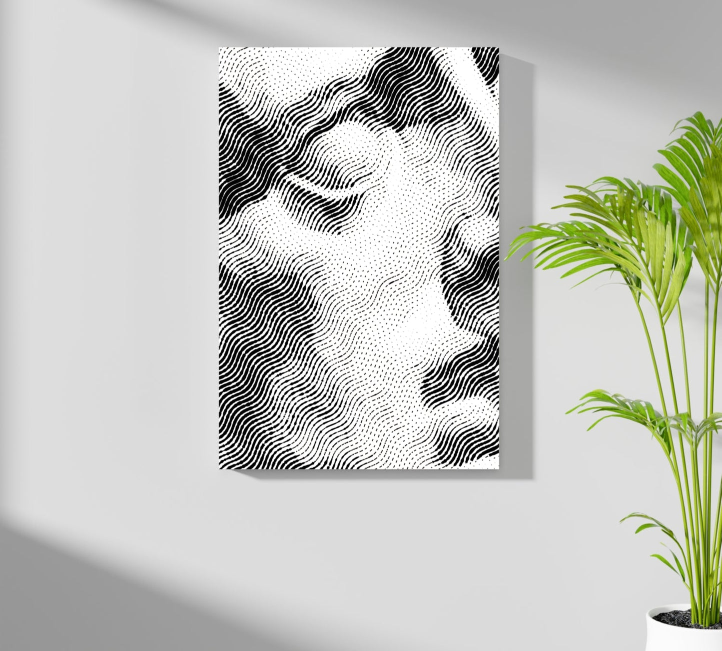 Statue Head Contemporary Aluminum Print