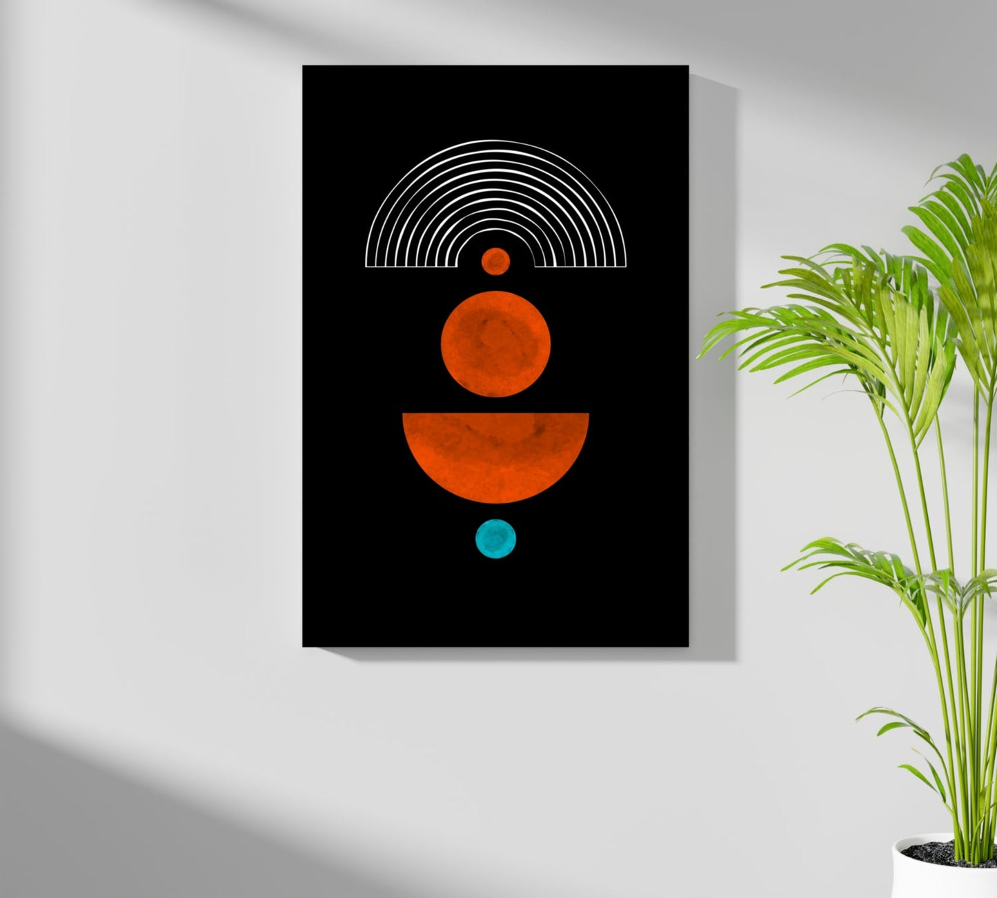 Line Art V1 Aluminum Print