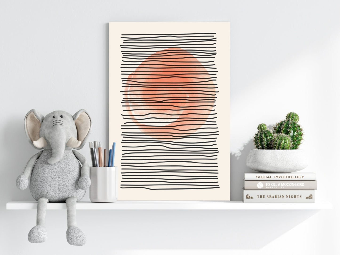 Abstract Gravity V3 Aluminum Print