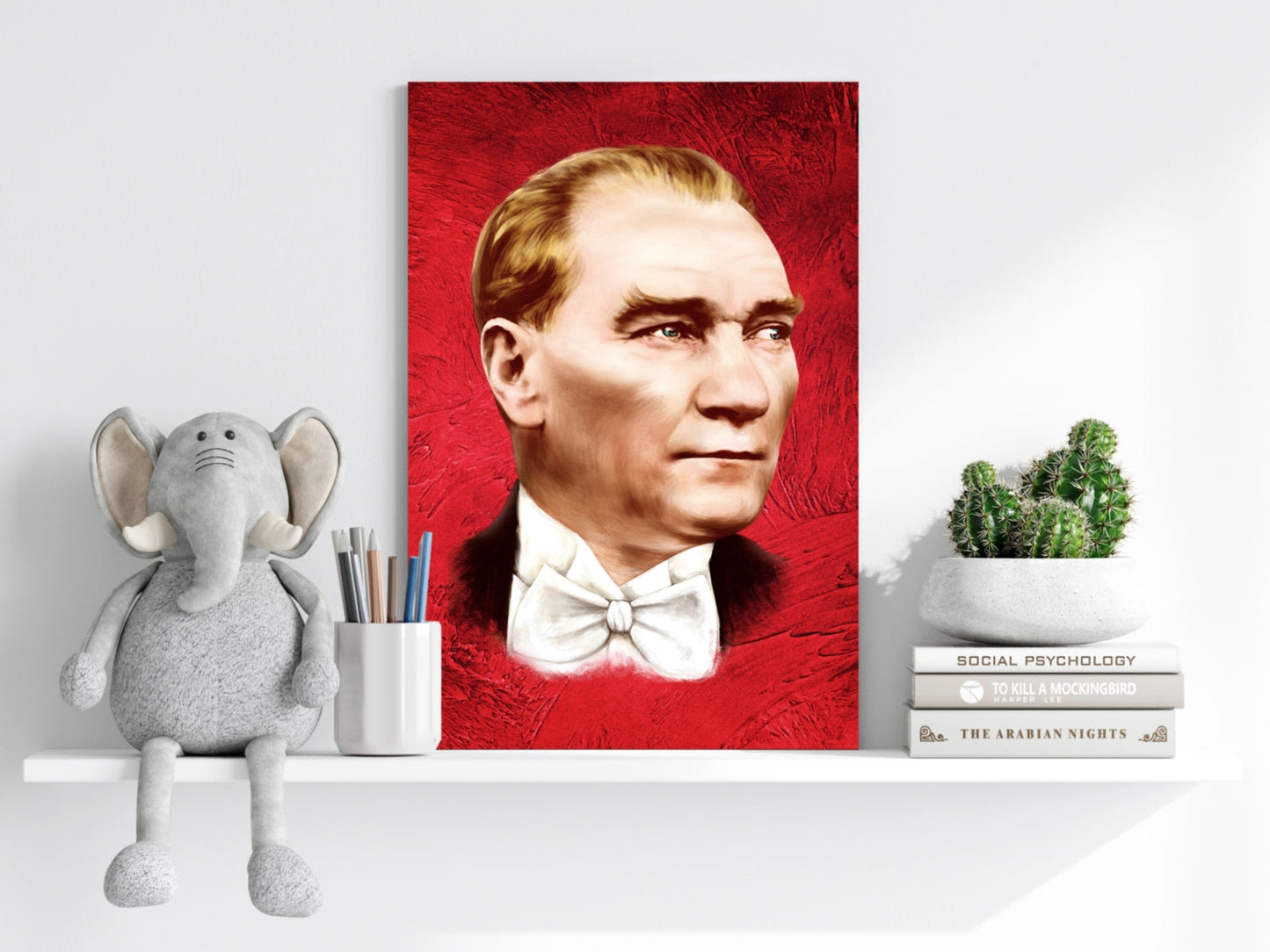 Ataturk Aluminum Print