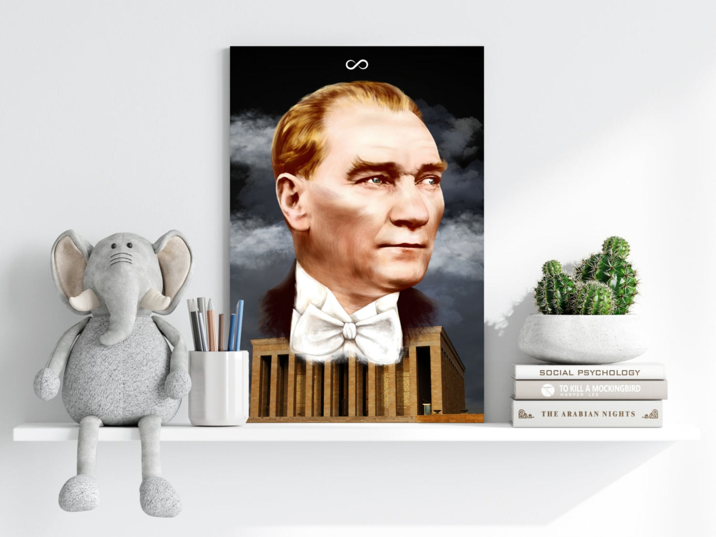 Ataturk Aluminum Print