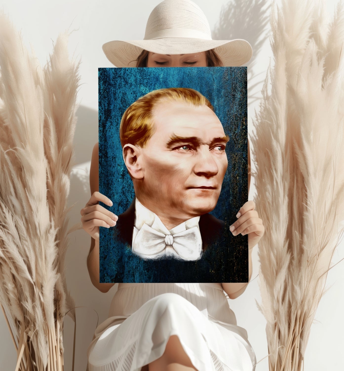 Ataturk Aluminum Print