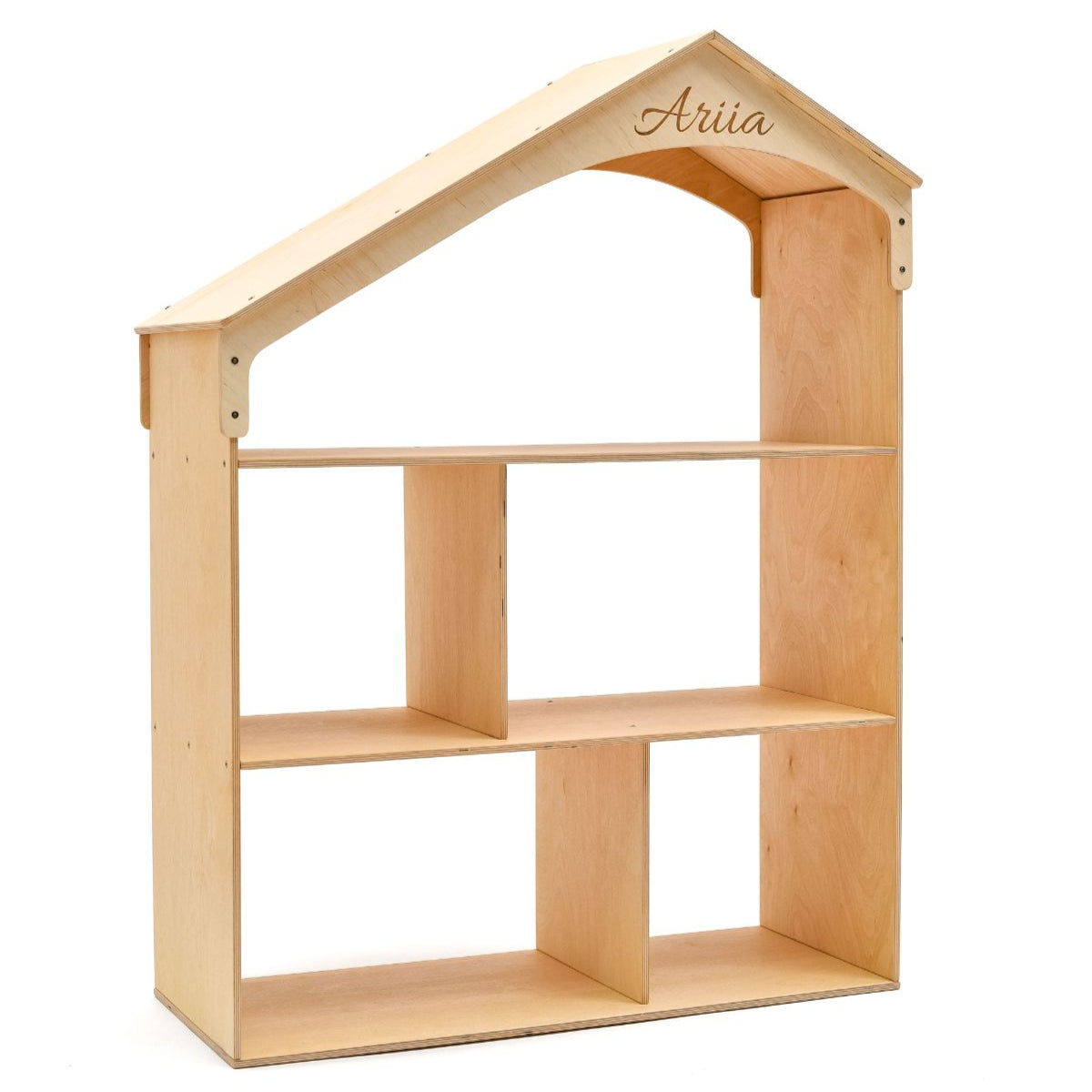 White Dollhouse Bookcase