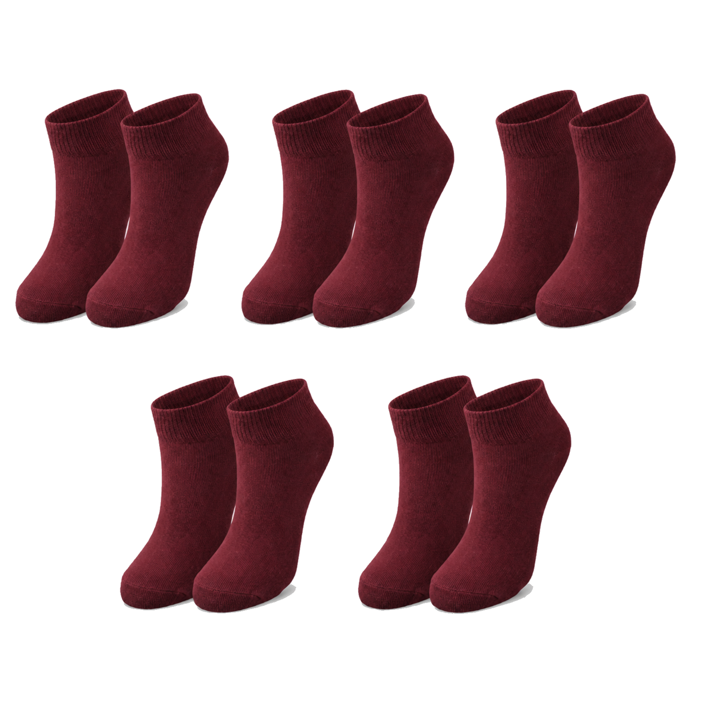 tittimitti® Kids 98% Organic Cotton Ankle Socks 5-Pack – Breathable Lightweight Socks for Active Kids