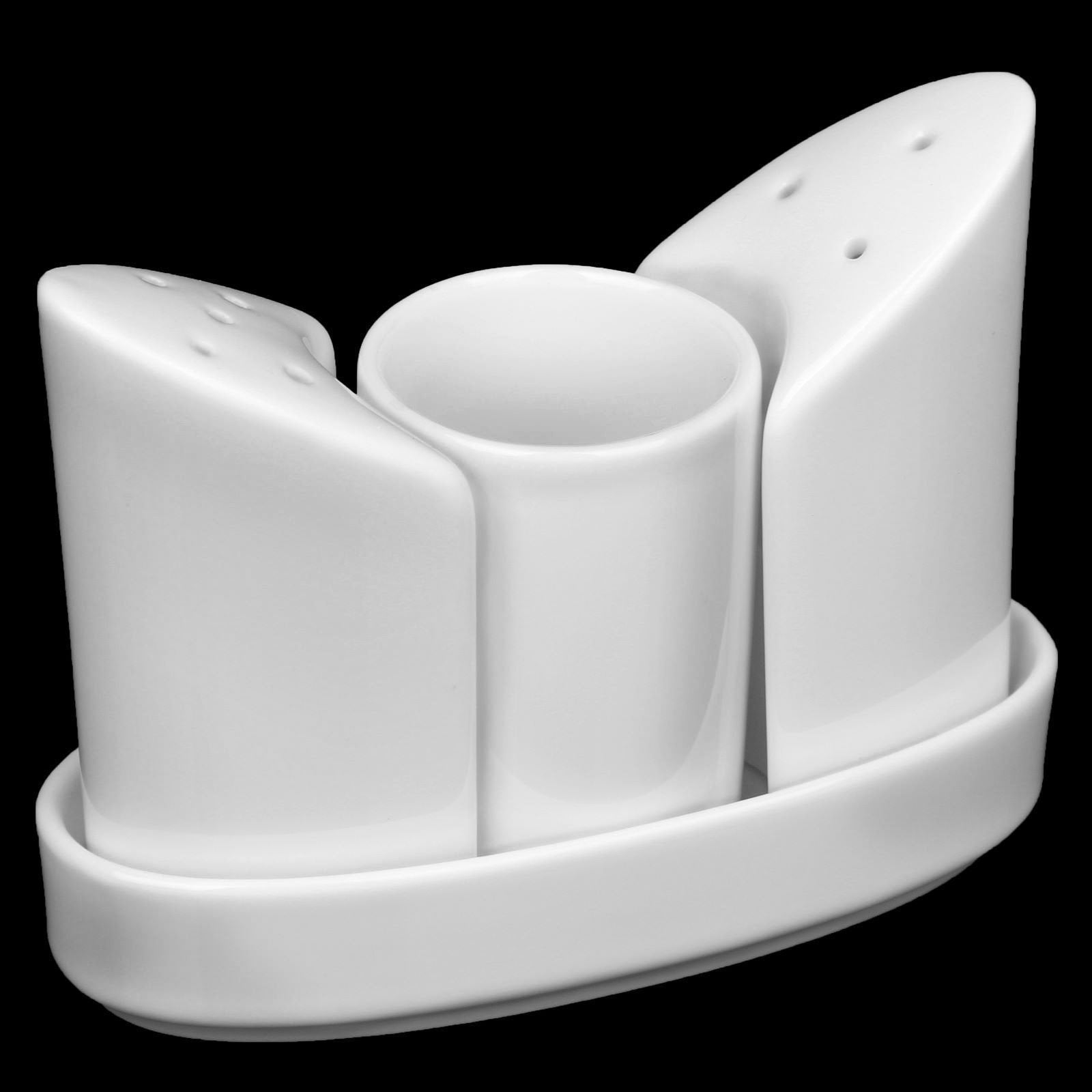 White Salt & Pepper Set-1