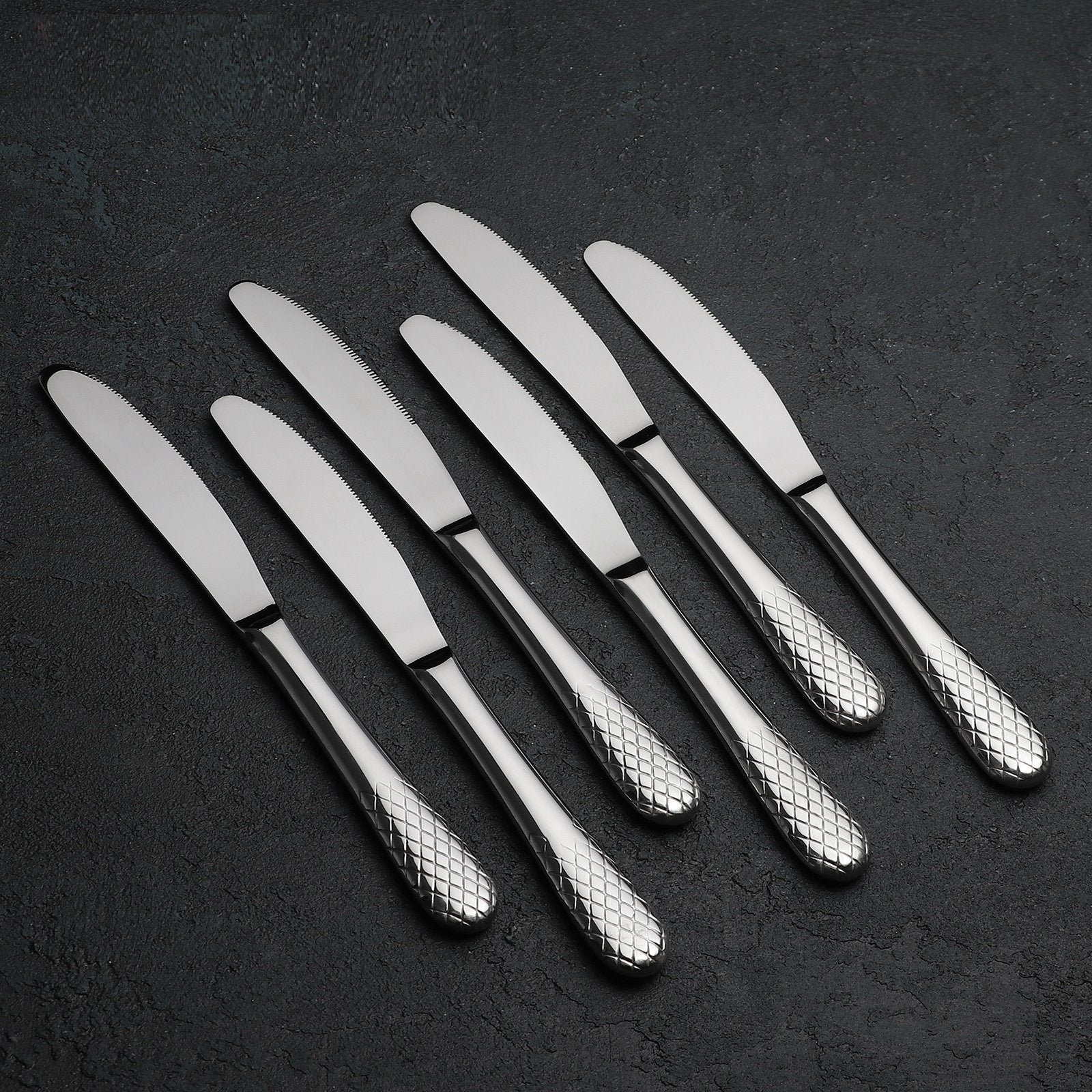 Dinner Knife 8.5" inch | 22 Cm In White Box-0