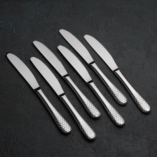 Dinner Knife 8.5" inch | 22 Cm In White Box-0