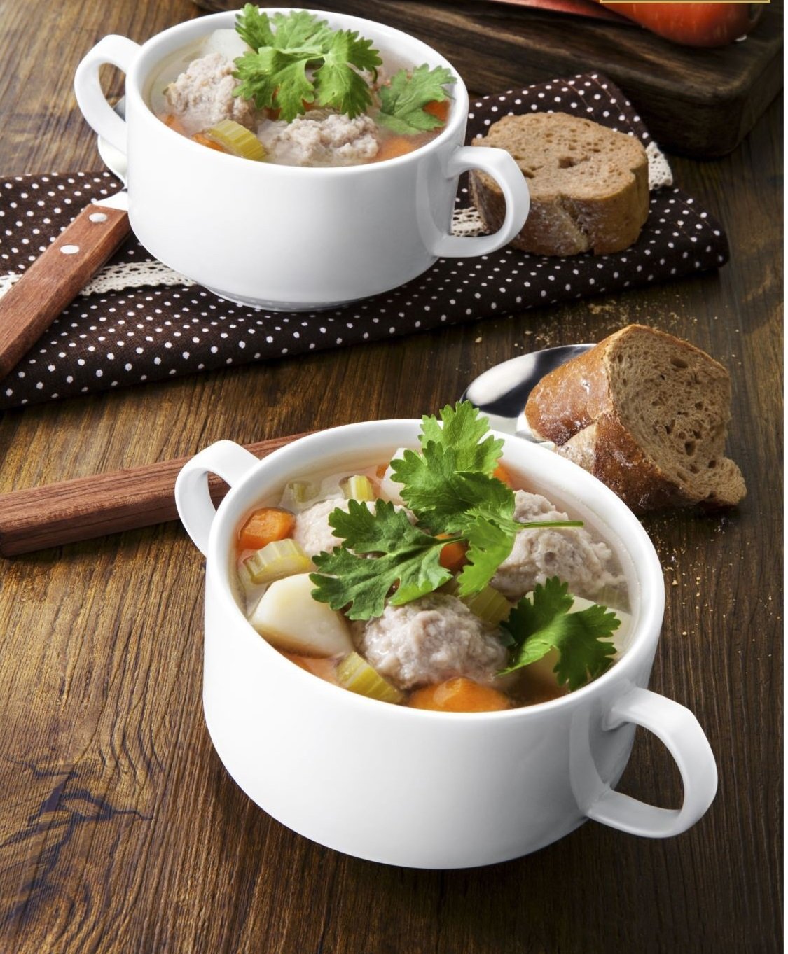 White Soup Cup 4" inch | 10 Cm 10 Fl Oz | 300 Ml-3