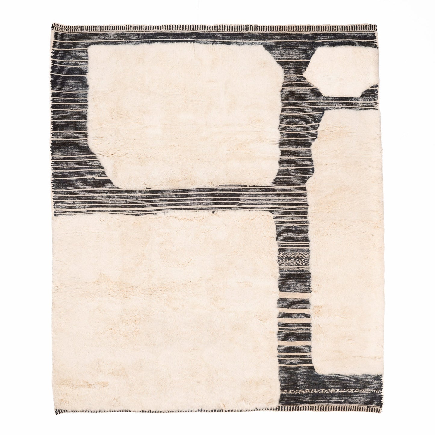 Glitch - Luxury Shag Moroccan Rug-0