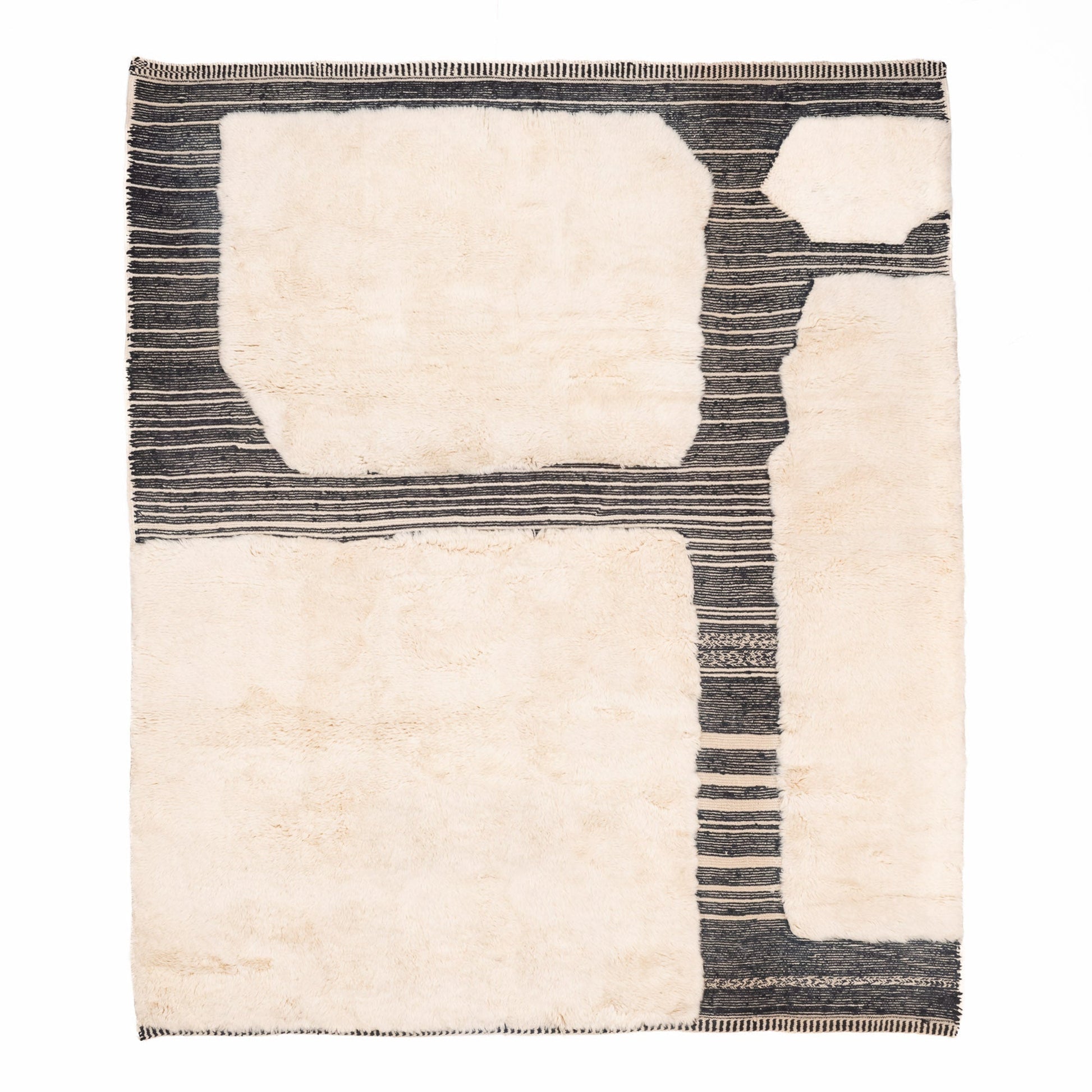 Glitch - Luxury Shag Moroccan Rug-0