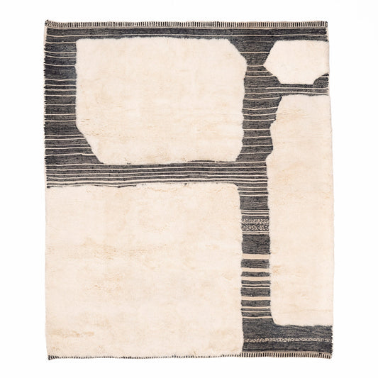 Glitch - Luxury Shag Moroccan Rug-0