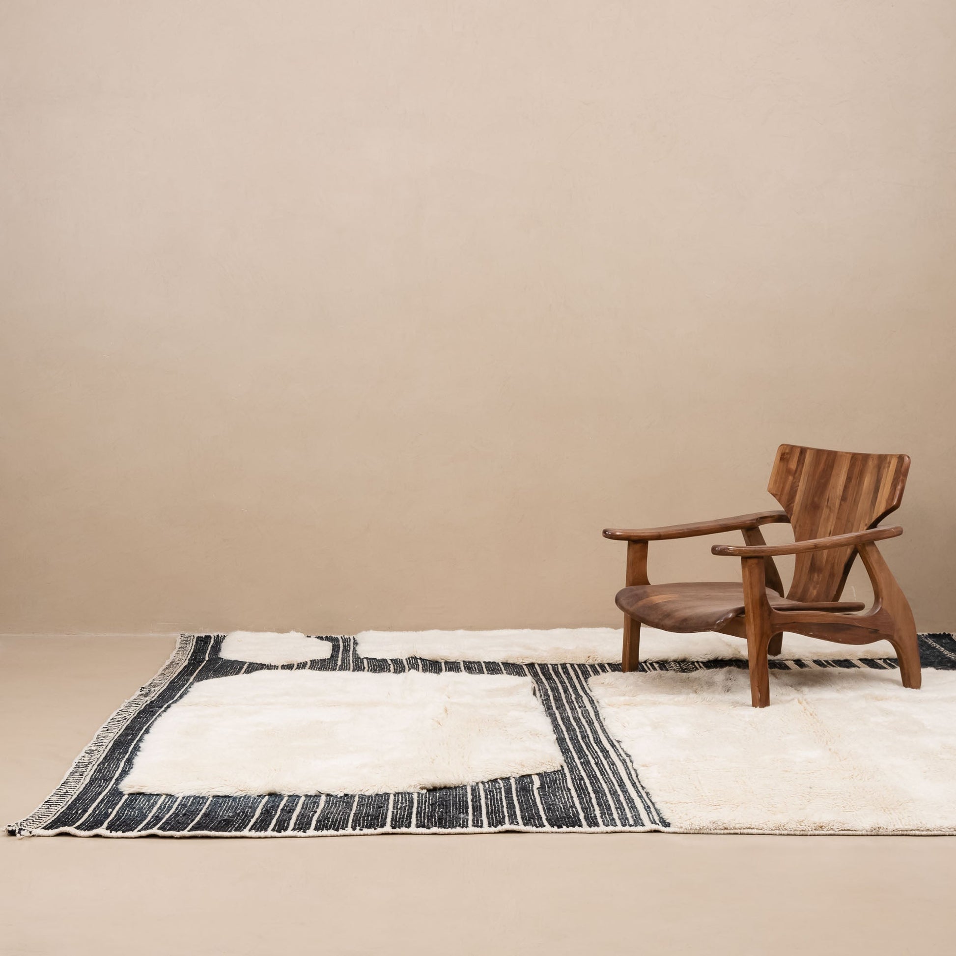 Glitch - Luxury Shag Moroccan Rug-1