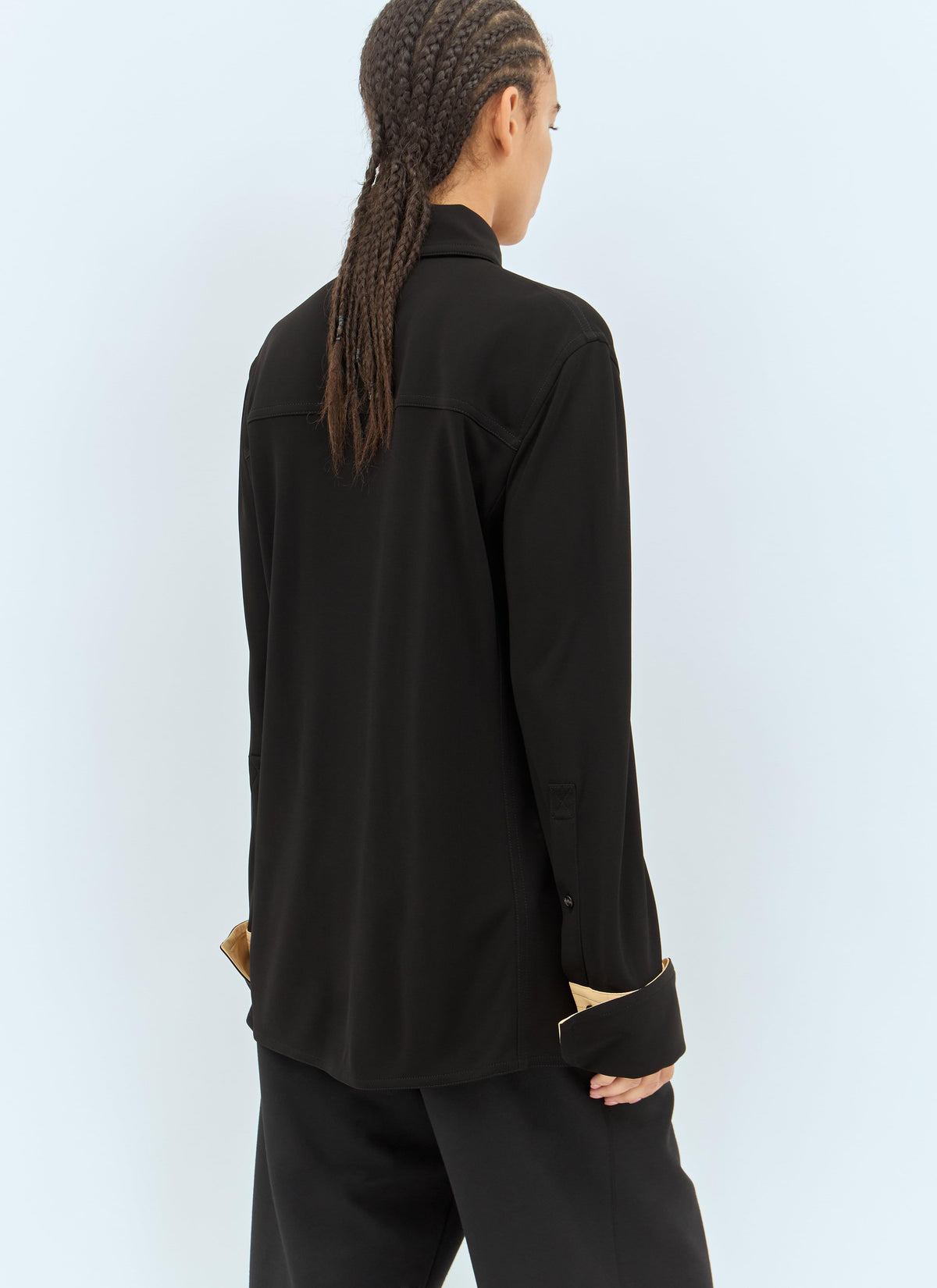 Bottega Veneta Women Fluid Long-Sleeve Shirt