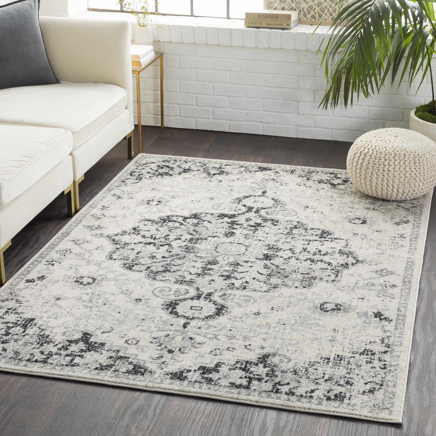 Bodrum Gray Area Rug-2