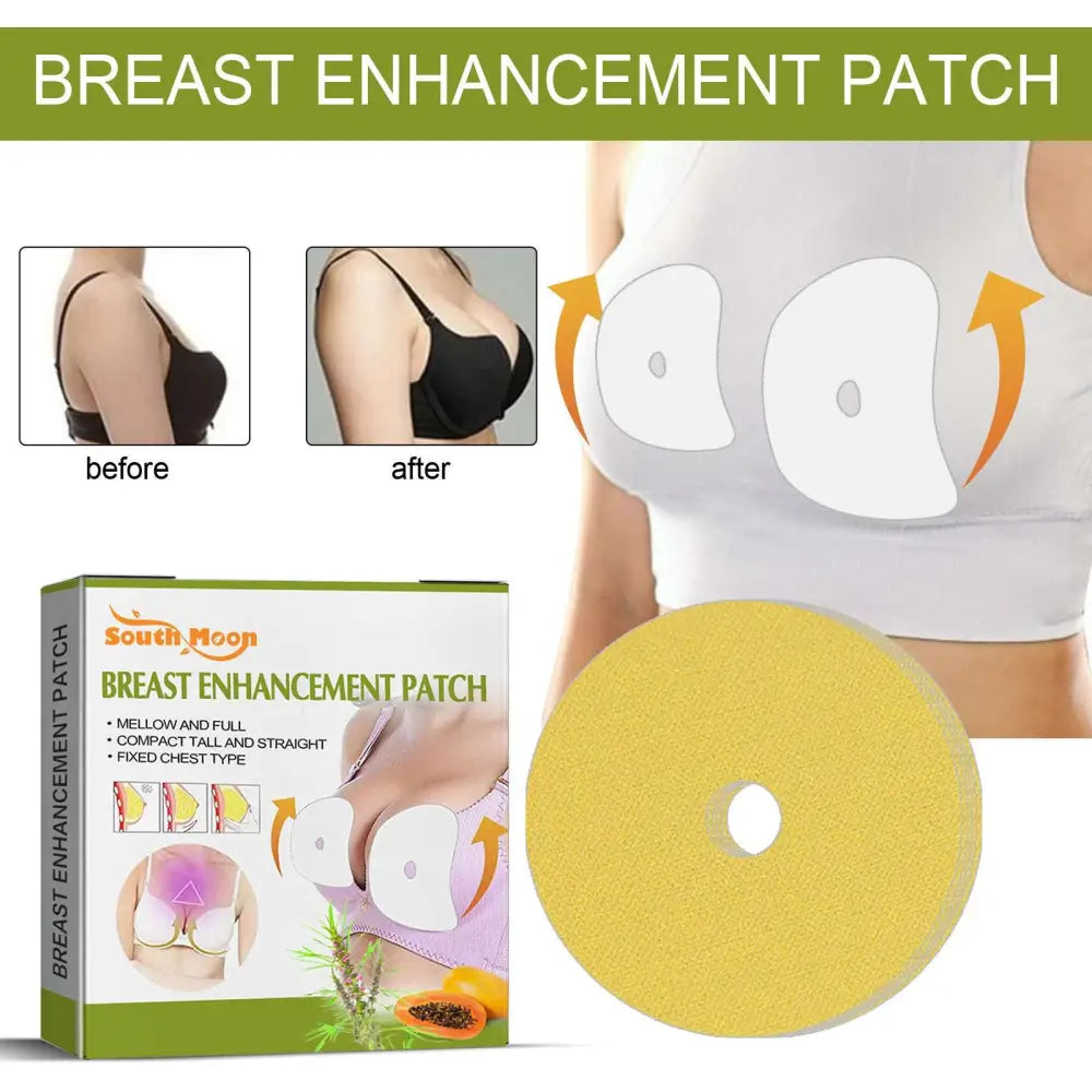 Breast Enhancement Patches for Lifting and Firming