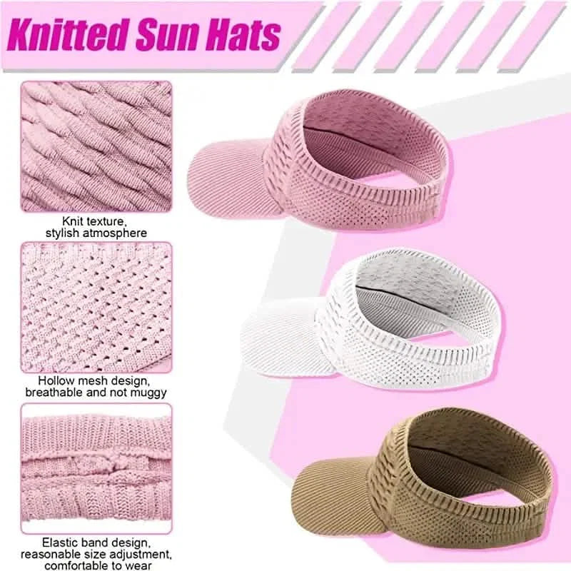 Breathable Sun Visor Cap for Outdoor Sports