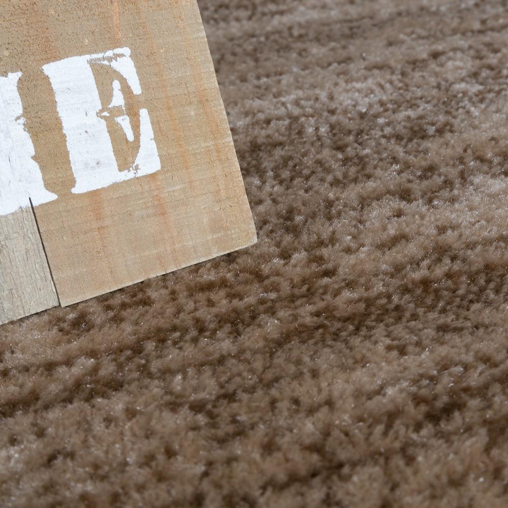 Brown Area Rug for Living Room Mocca Look-2
