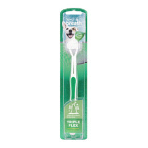 TropiClean Fresh Breath TripleFlex Toothbrush for Dogs-0