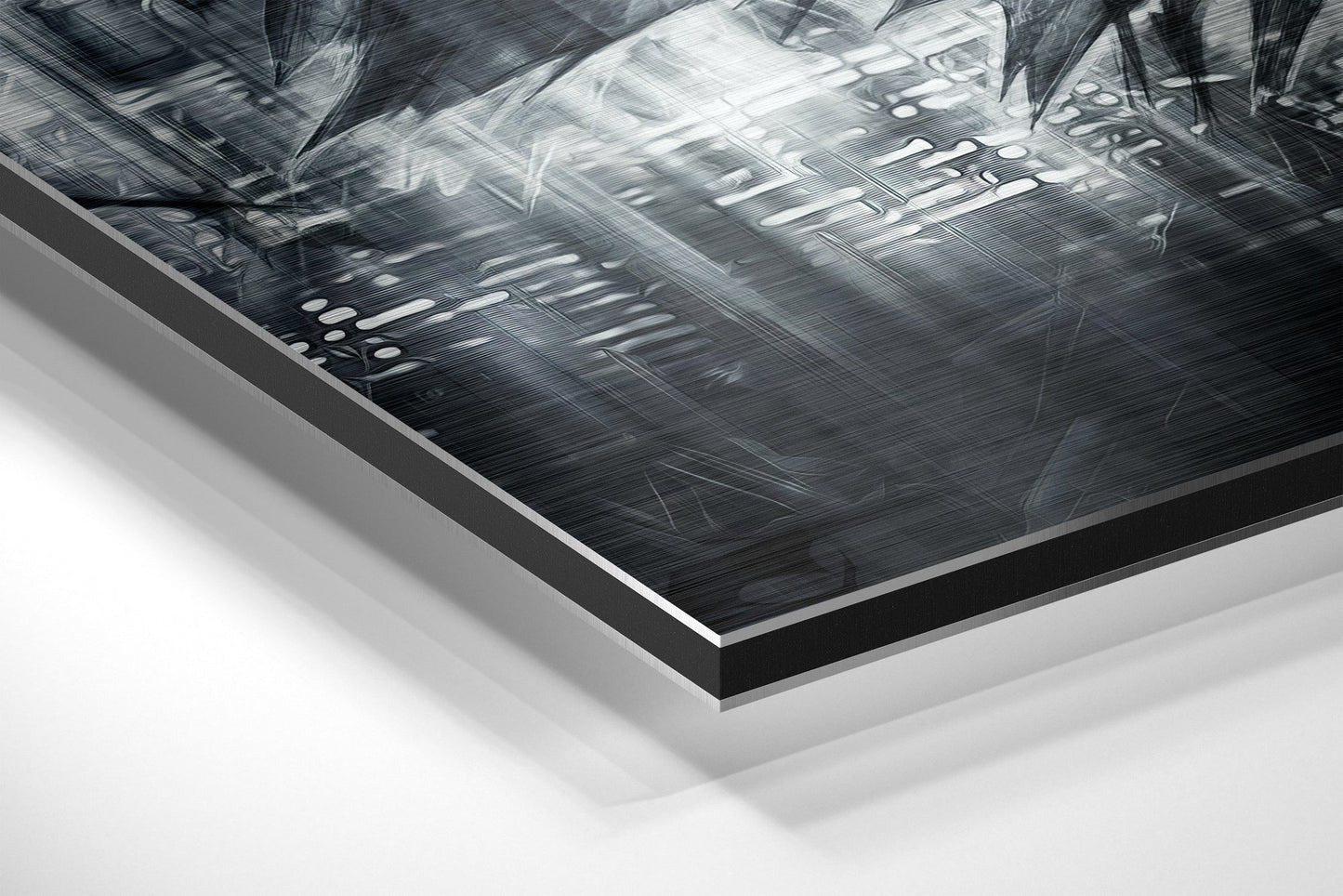 Batman Brushed Aluminium Dibond Wall Art