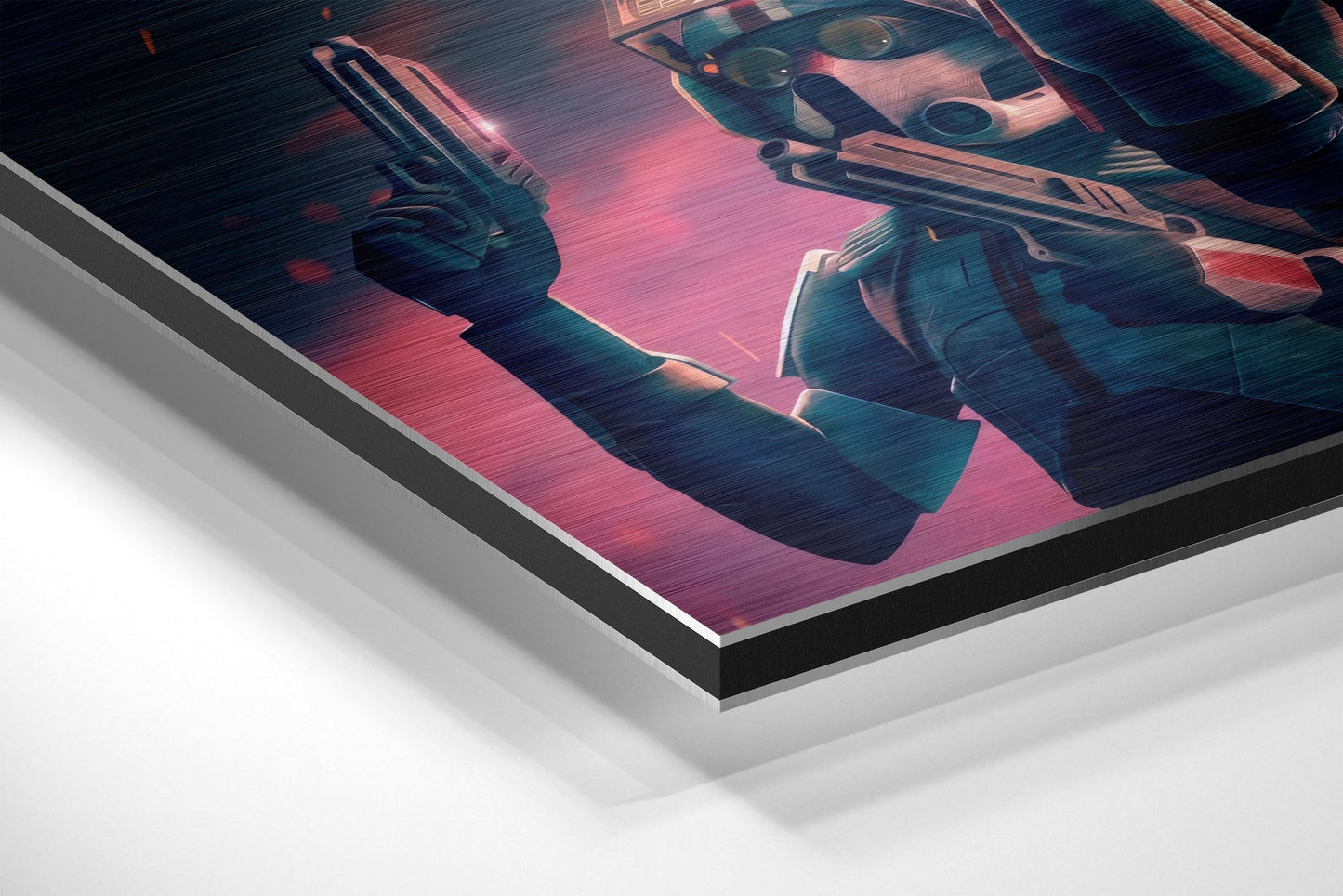 The Bad Batch Brushed Aluminium Dibond Wall Art