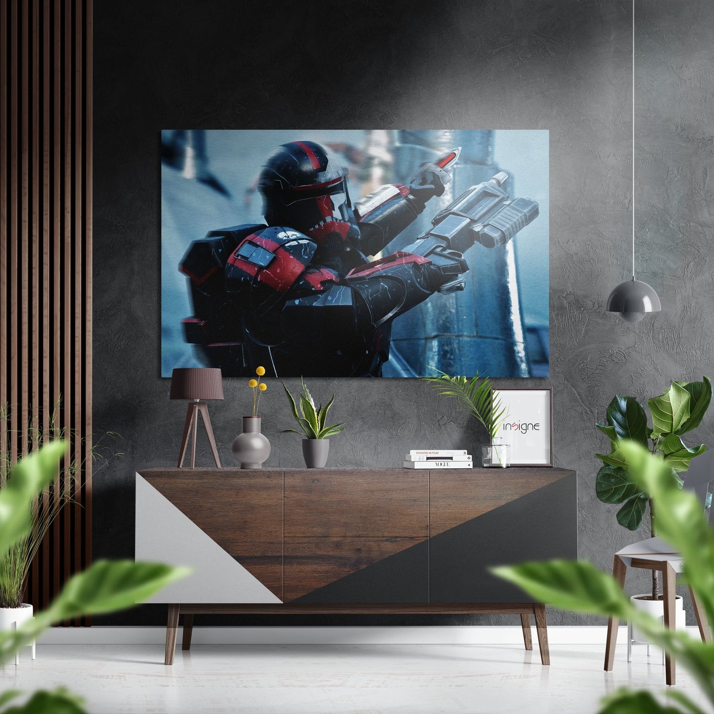 The Bad Batch Brushed Aluminium Dibond Wall Art