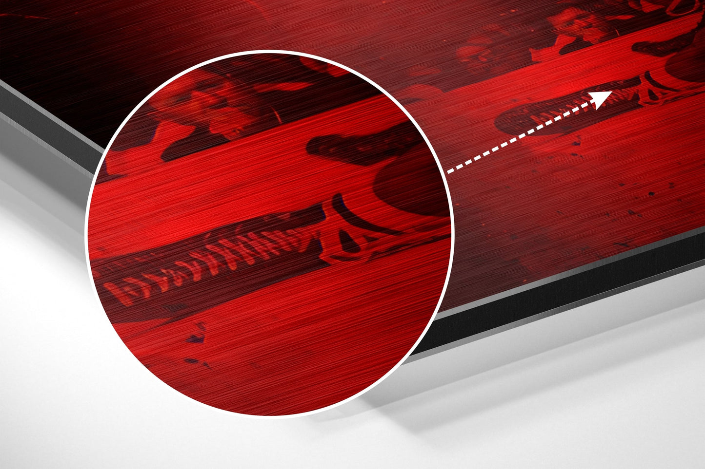 Muhammad Ali Brushed Aluminium Dibond Wall Art