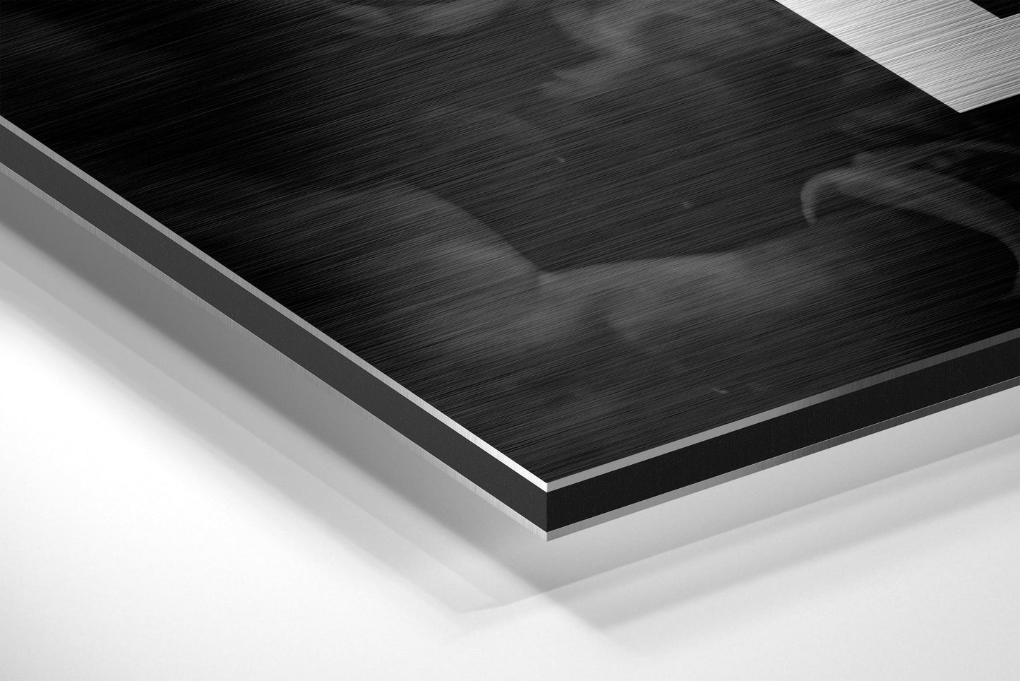 Muhammad Ali Brushed Aluminium Dibond Wall Art