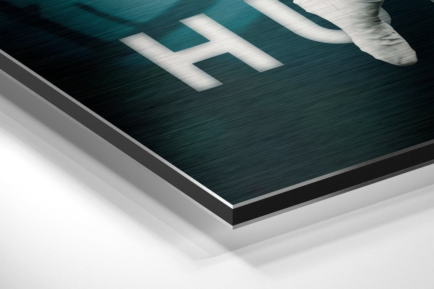 Jalen Hurts Eagles Brushed Aluminium Dibond Wall Art