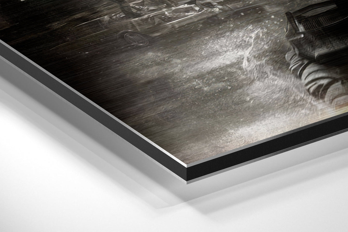 Batman Brushed Aluminium Dibond Wall Art