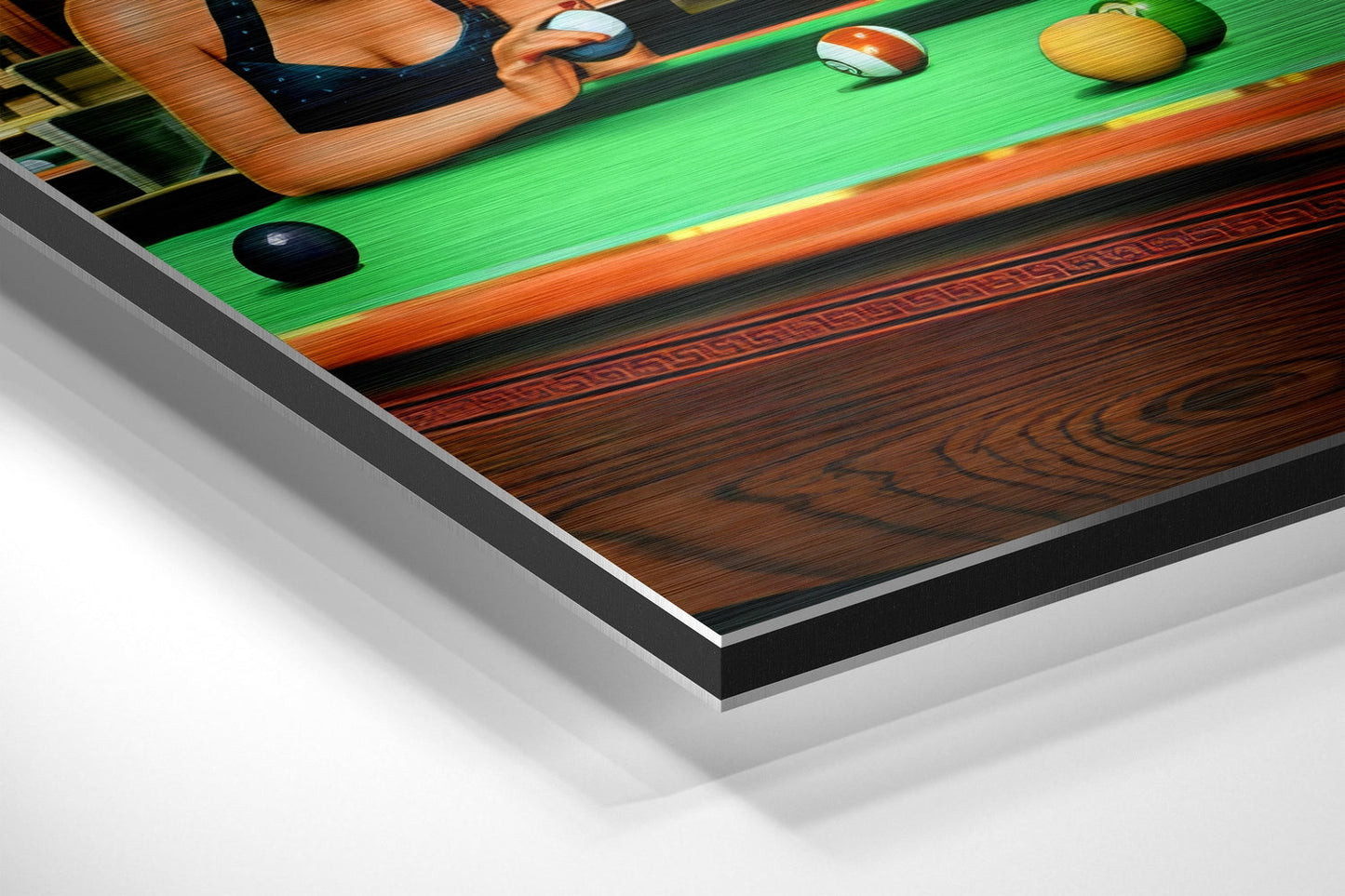 Game of Fate Brushed Aluminium Dibond Wall Art