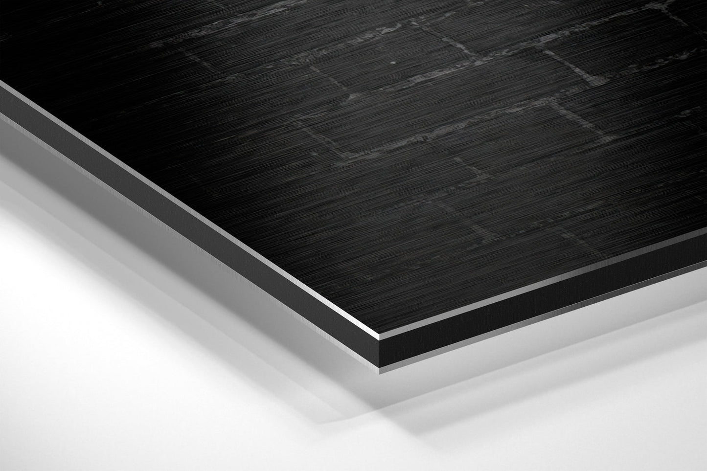 No Pain, No Gain Brushed Aluminium Dibond Wall Art
