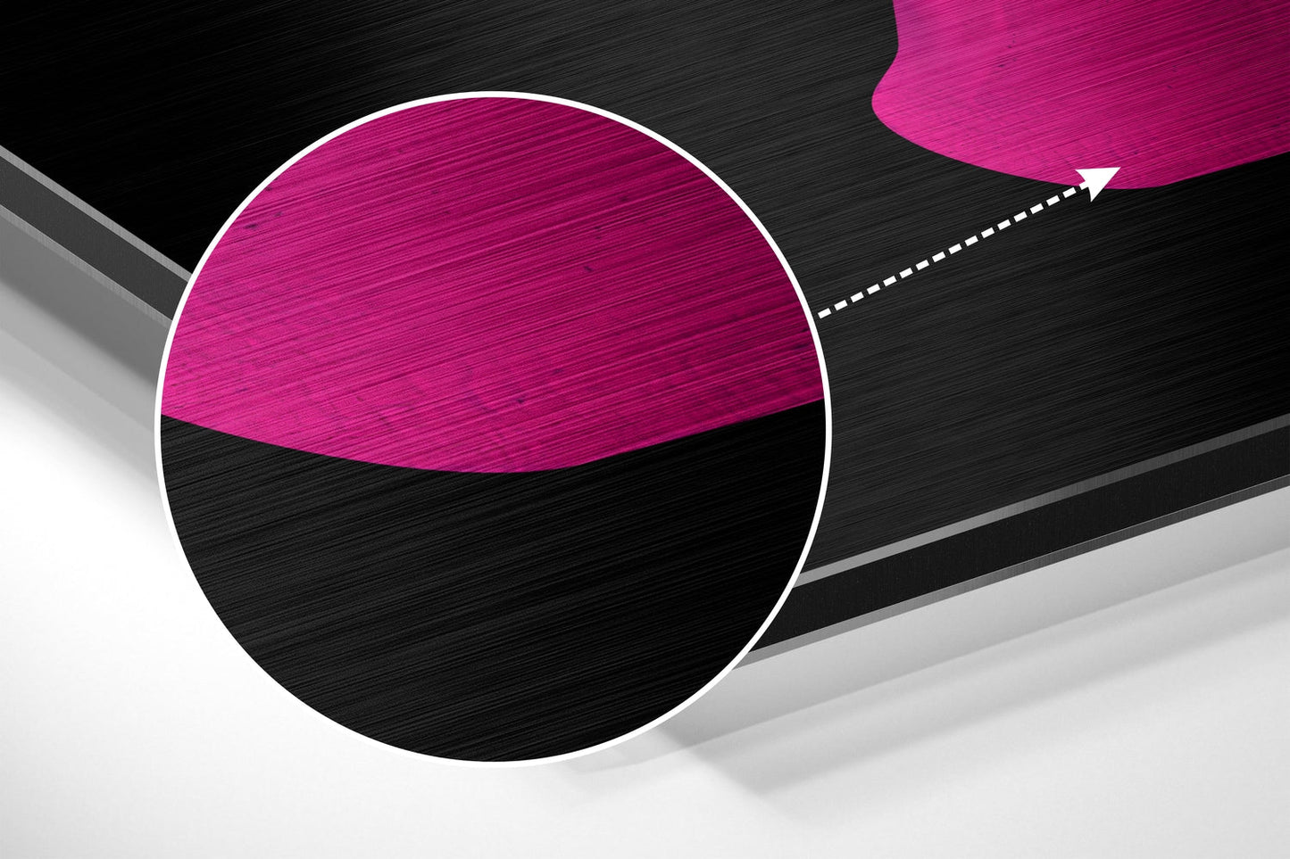 Woman in Pieces Brushed Aluminium Dibond Wall Art