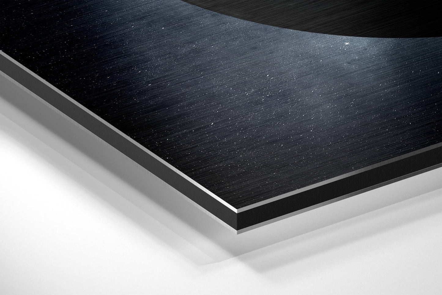 Earth Brushed Aluminium Dibond Wall Art