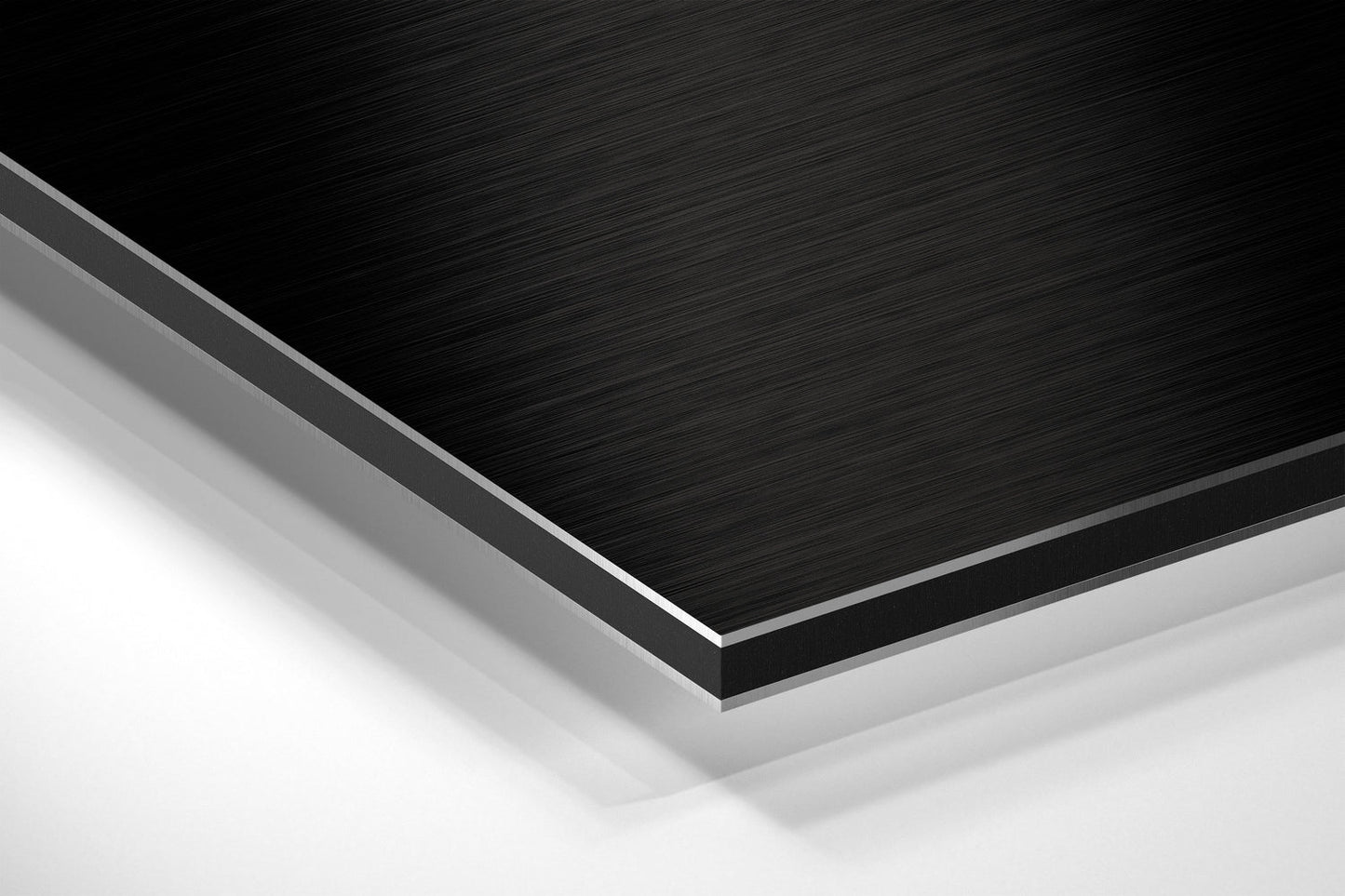 Smoke Brushed Aluminium Dibond Wall Art