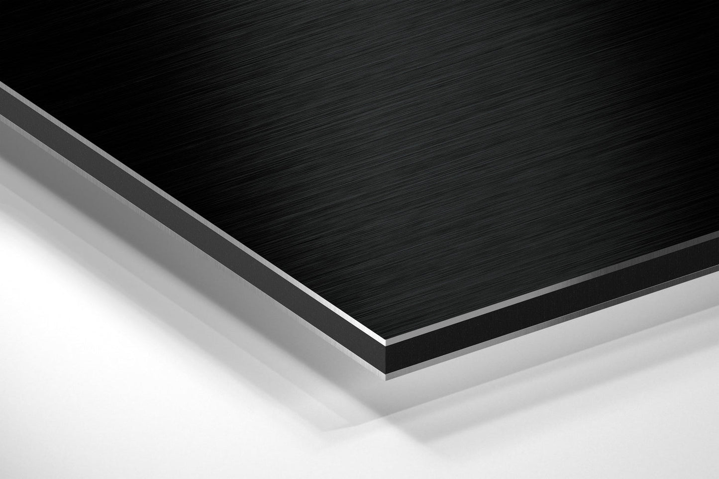 Smoke Brushed Aluminium Dibond Wall Art