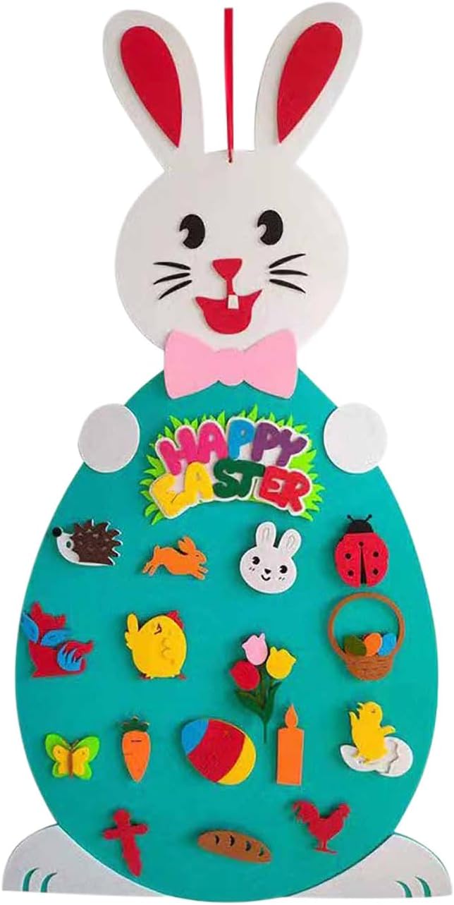 Easter DIY Felt Decoration for Kids