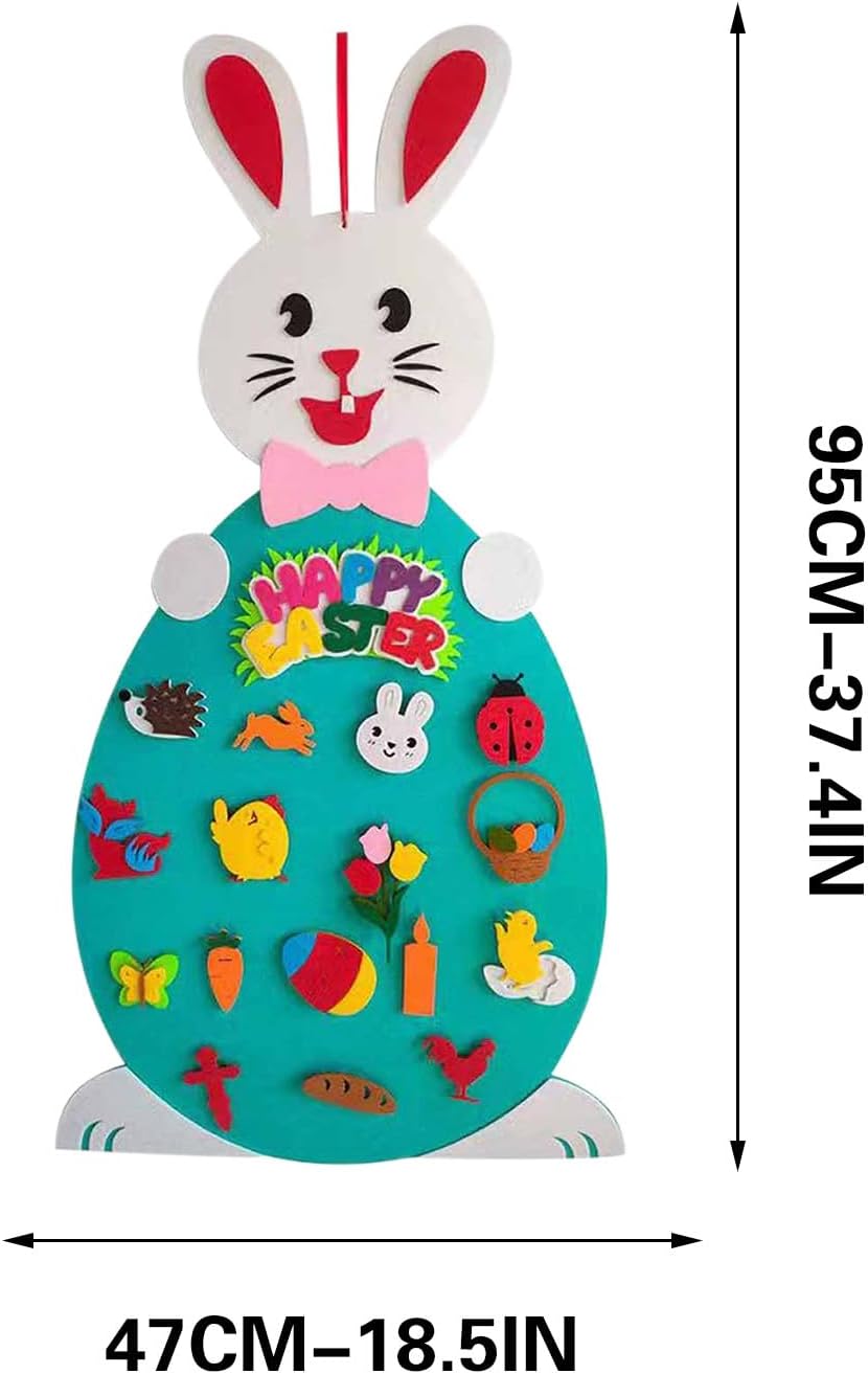 Easter DIY Felt Decoration for Kids