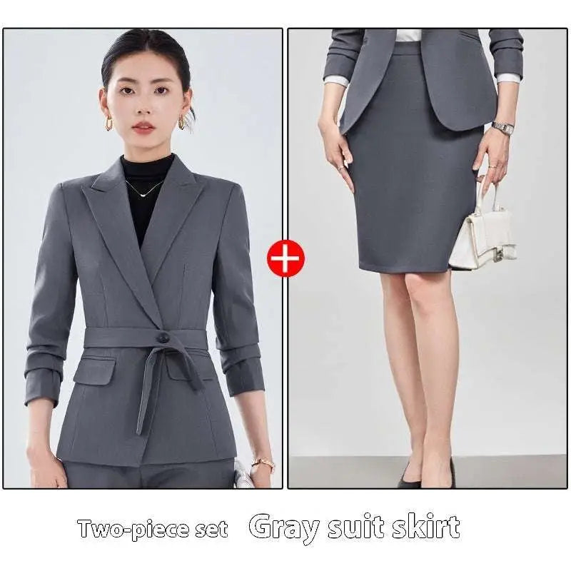 Burgundy Long Sleeve Small Suit Two Piece Set