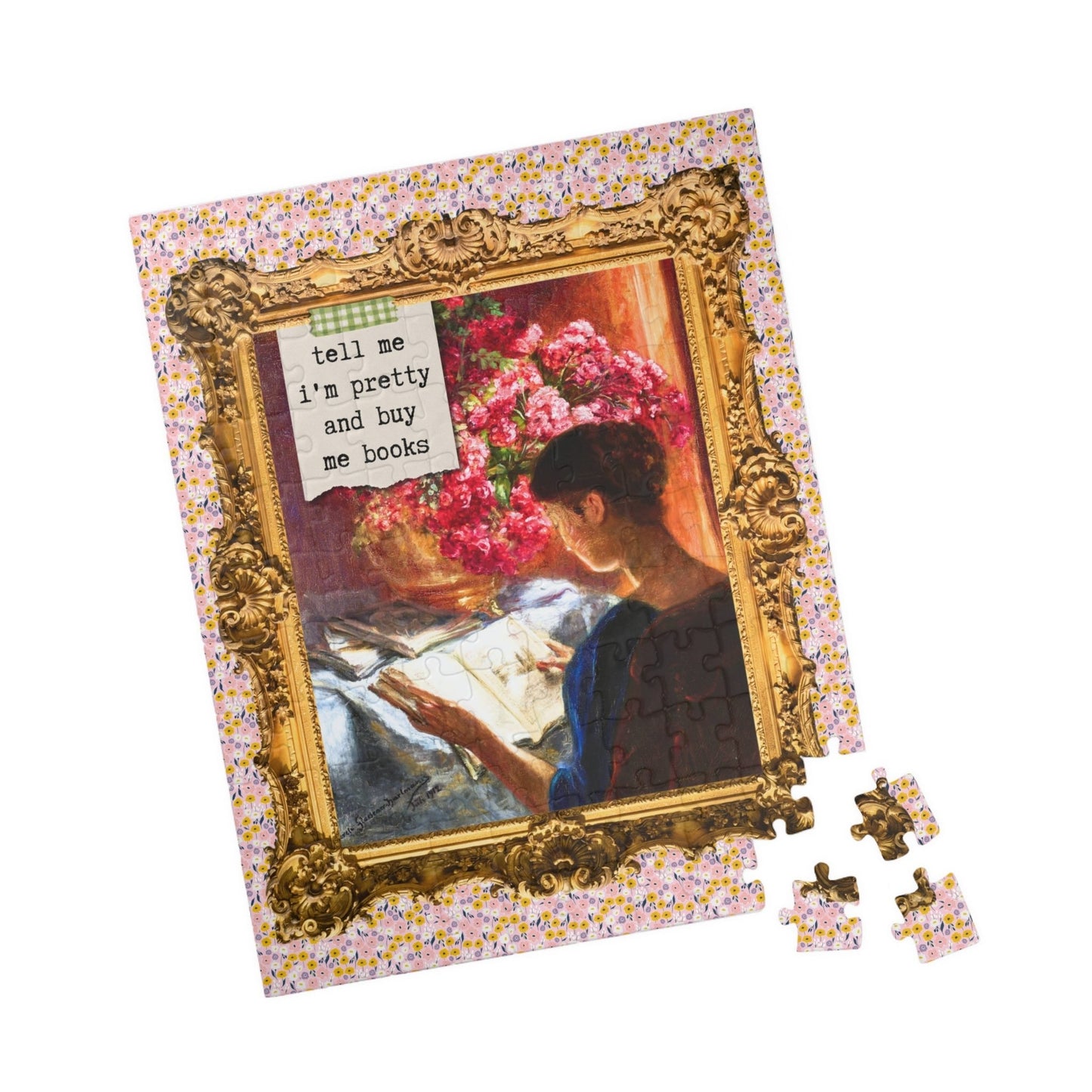 Buy Me Books and Tell Me I'm Pretty Puzzle