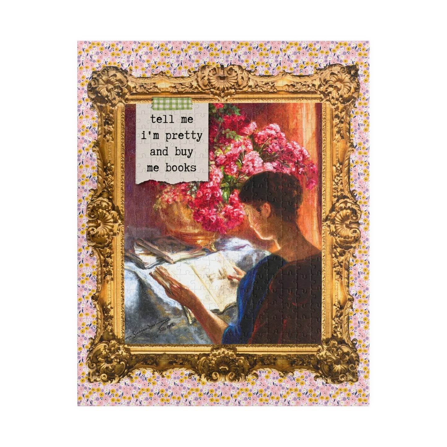 Buy Me Books and Tell Me I'm Pretty Puzzle