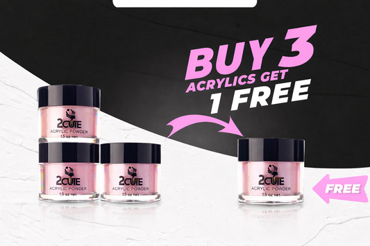 Buy 3 Acrylics Get 1 FREE