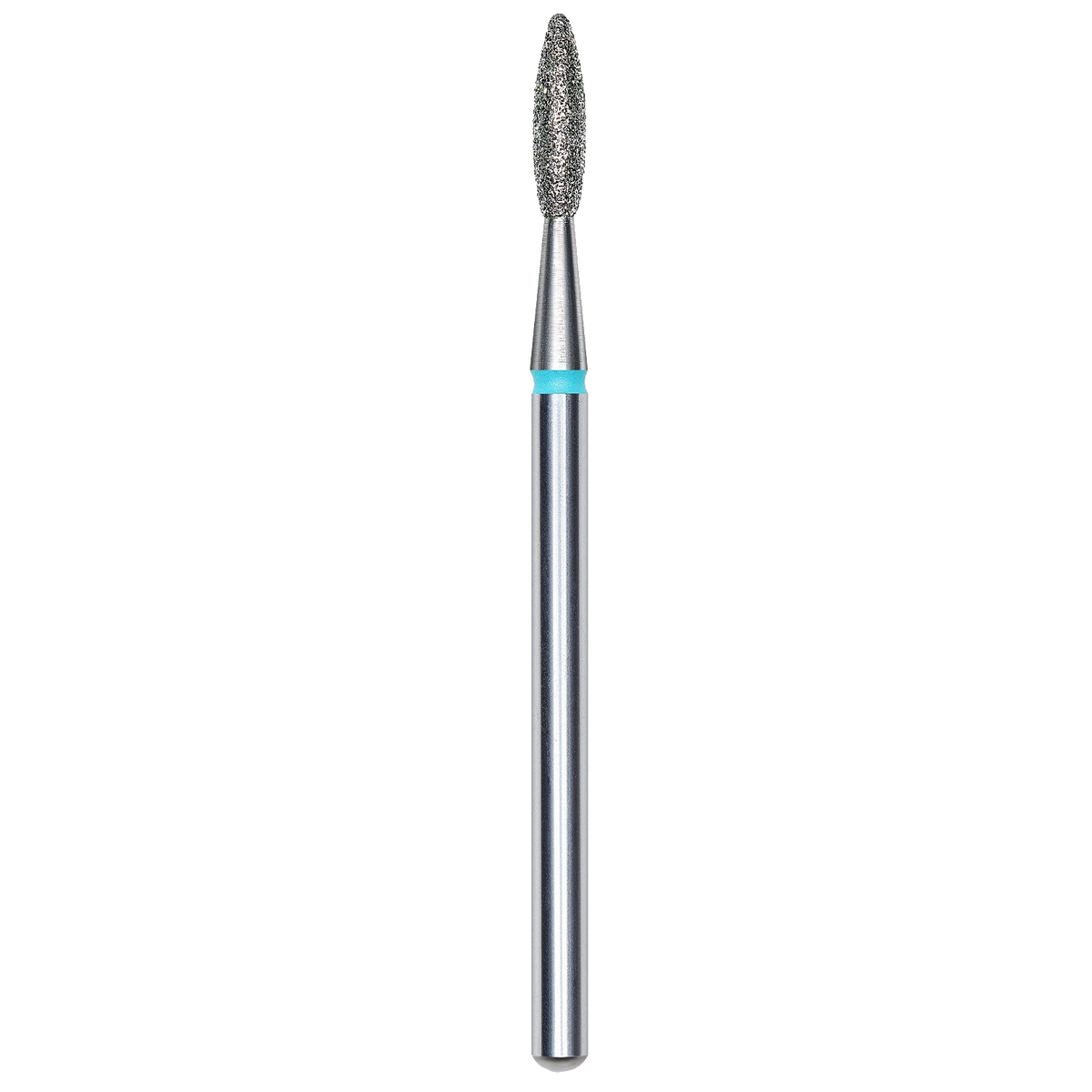 DIAMOND NAIL DRILL BIT, "FLAME", BLUE, HEAD DIAMETER 2.1/8MM (FA10B021/8) - STALEKS™