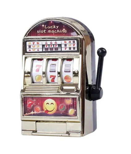 Casino-Style Mini Slot Machine Toy