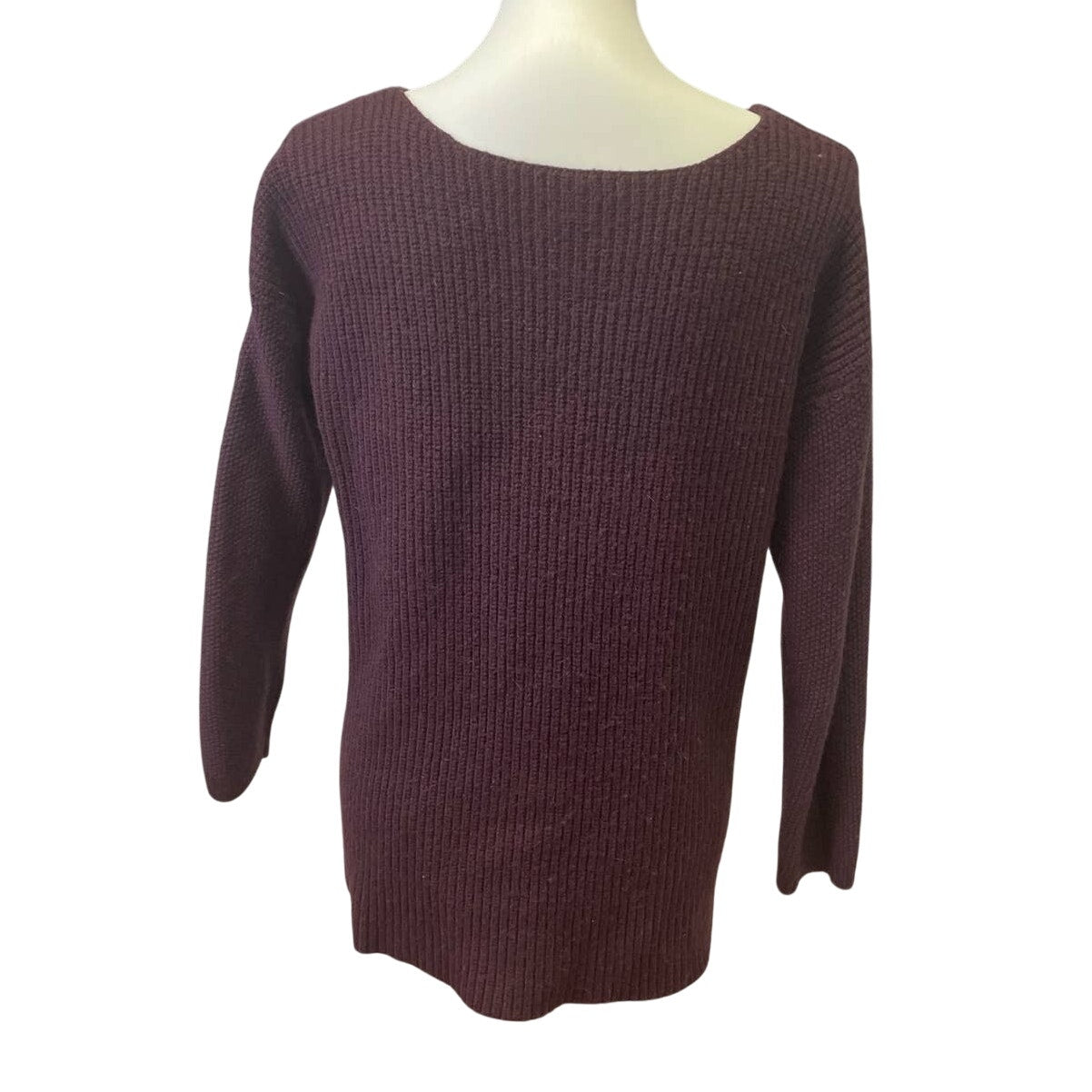 Bar III Womens XL Wool Blend Long Sleeve Ribbed Crew Neck Pullover Sweater