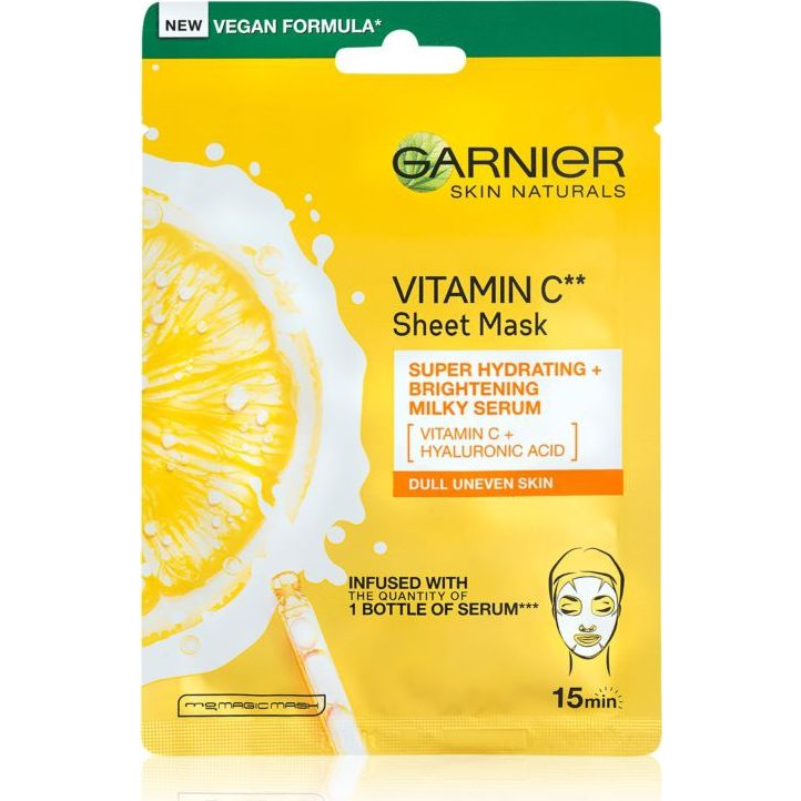 GARNIER Skin Naturals Vitamin C Sheet Mask Super Hydrating 28 g (118995)-0