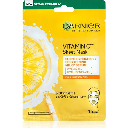 GARNIER Skin Naturals Vitamin C Sheet Mask Super Hydrating 28 g (118995)-0