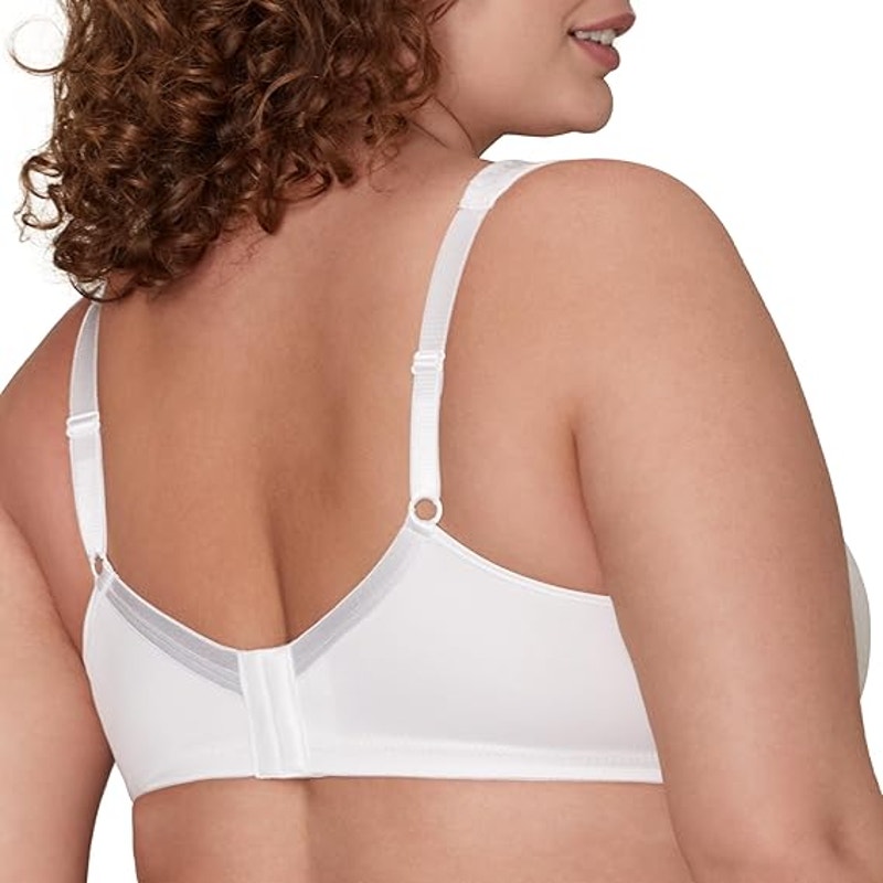 New Playtex Womens 42C White 18 Hour Ultimate Lift and Support Wire-Free Bra