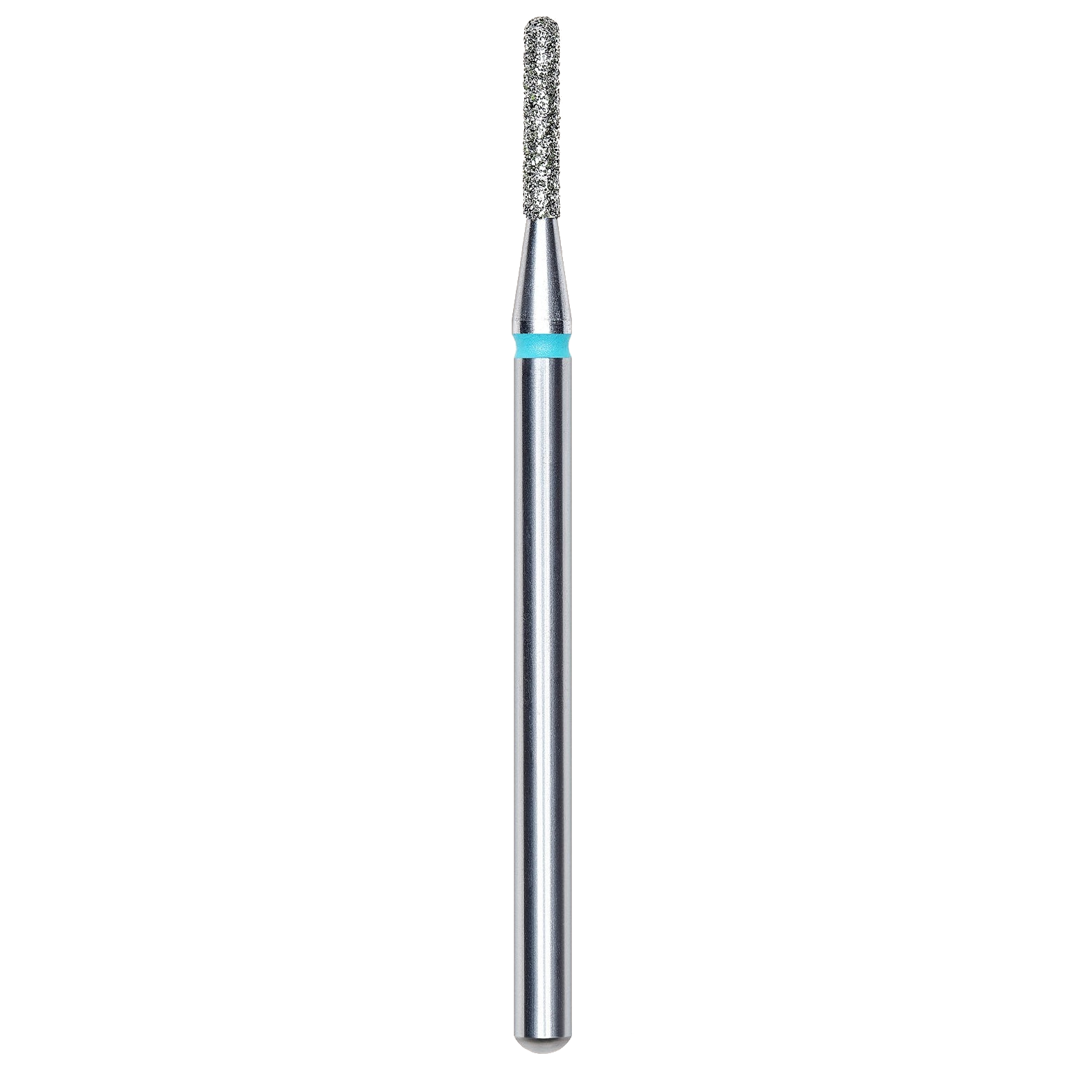 DIAMOND NAIL DRILL BIT, ROUNDED "CYLINDER", BLUE, HEAD DIAMETER 1.4/8MM (FA30B014/8) - STALEKS™-0
