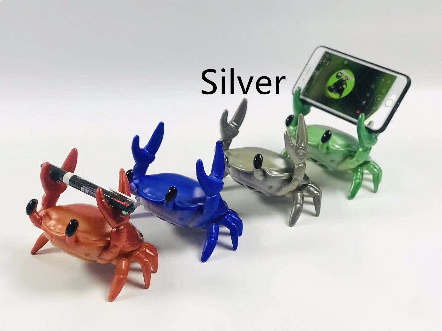 Crab Bluetooth Mobile Phone Desktop Lazy Bracket Audio